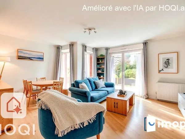 Appartement 3 pièces avec exterieur et parking