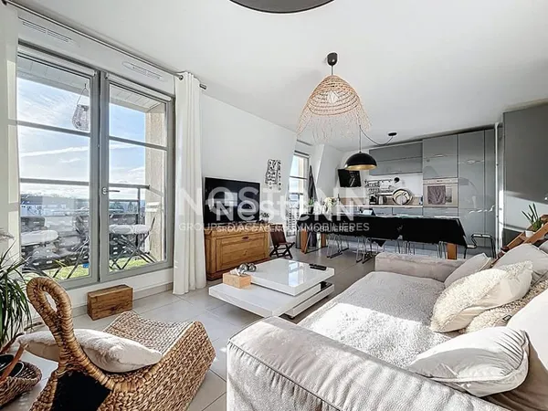 Appartement de standing à vendre à L'Isle-Adam - 3 pièces, 2 chambres, box
