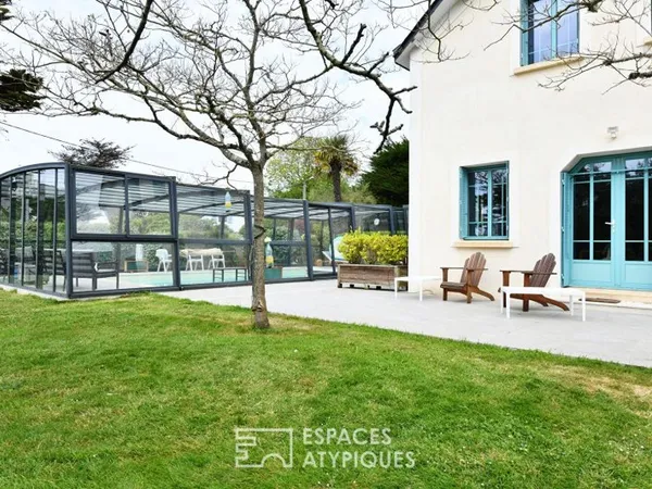 Magnifique propriété avec grand jardin et piscine