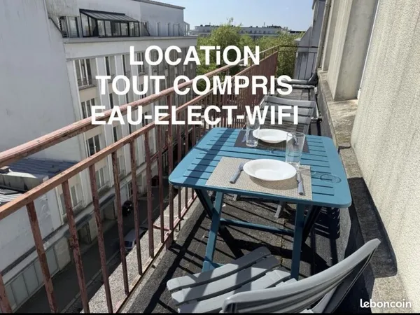 TOUT COMPRIS Terrasse Liberté Mairie Arsenal Hopital Fac Gare Wifi 7 TV