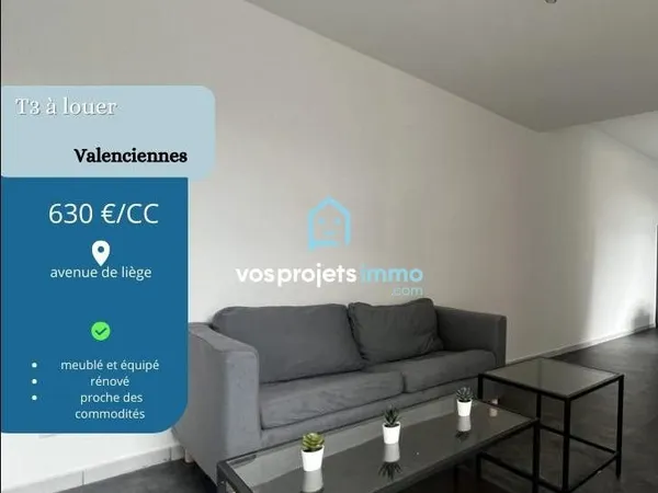 Appartement 3 pièces 48 m²