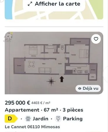 Appartement le Cannet