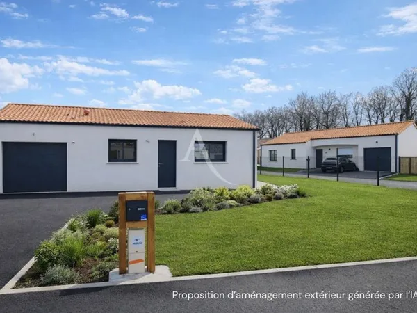 Maison neuve 2025 de 95 m² La Genétouze DPE A 285 000