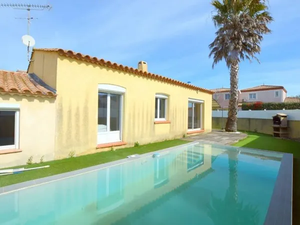 Maison de plain-pied T5 avec piscine au calme - Le Crès - Proche Montpellier