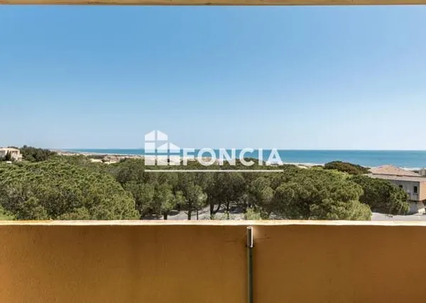 Bel et lumineux appartement T2-Balcon vue mer et sa place de parking privative