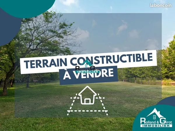 Terrain 1279 m² ANTRAIN