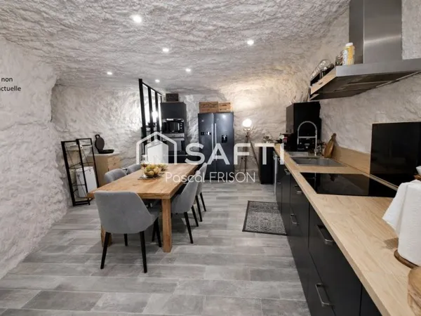 MAISON SEMI TROGLODYTE 125 M²