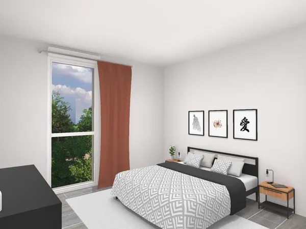 Appartement 3 pièces 57 m²