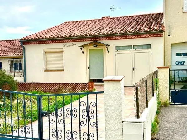 TROUILLAS 66300, villa PP 2 faces, T3 pour 80m, 198 000 à débattre