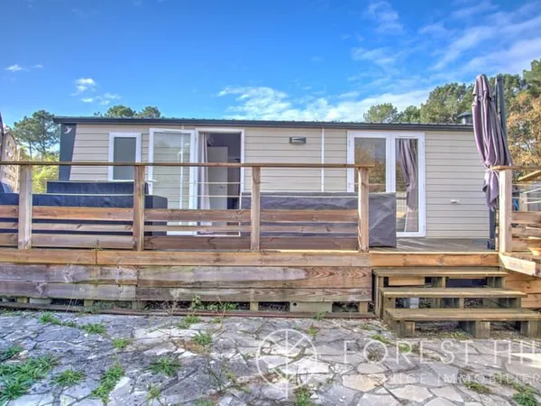 Mobile-home deux chambres
