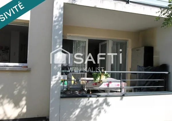 Superbe T3 61m², Balcon, Parking privatif en sous-sol