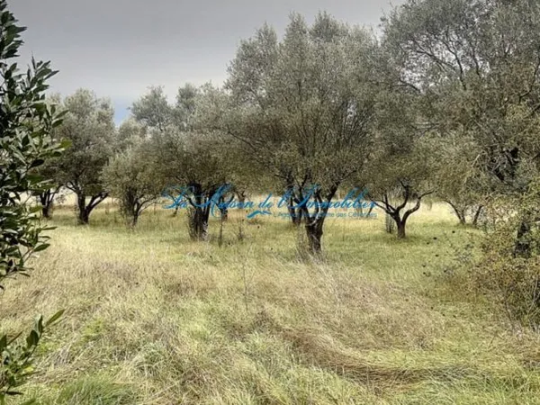A 5 minutes d'Ales, terrain de 324 m2 à bâtir proche des com