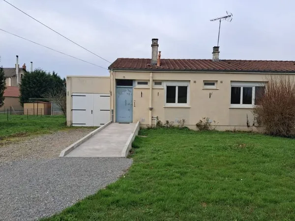 Maison de plain-pied 3 pièces 56 m²