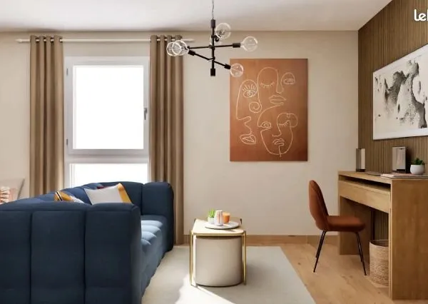 Studio 1 pièce 20 m²