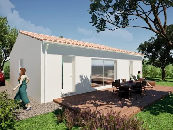 TERRAIN + MAISON 90 M2