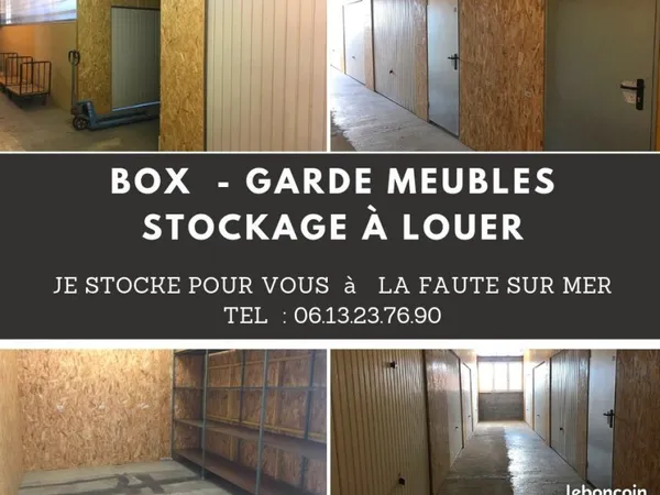 À louer Box de stockage garde-meuble