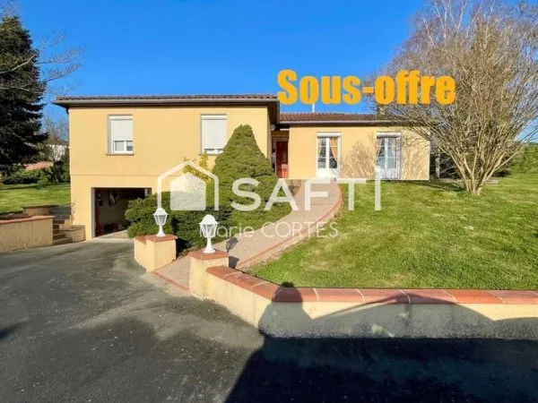 Maison de plain-pied 5 pièces 113 m²