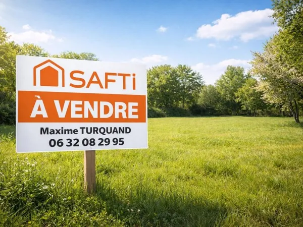 Terrain à bâtir 1200m².