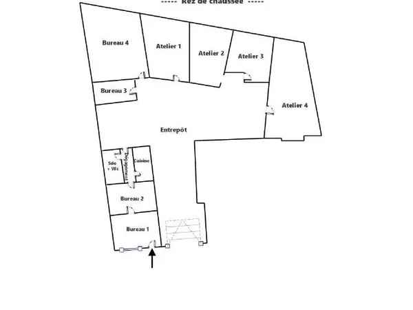 VENTE ENTREPOT 490M2 COUVERT LIVRY GARGAN