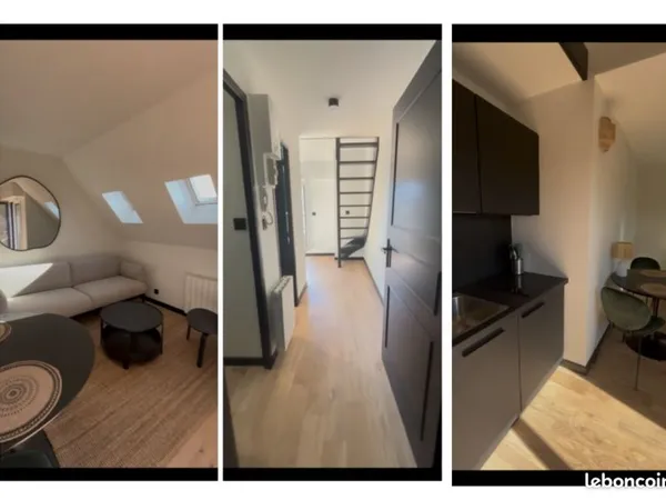 Appartement duplex meublé avec balcon