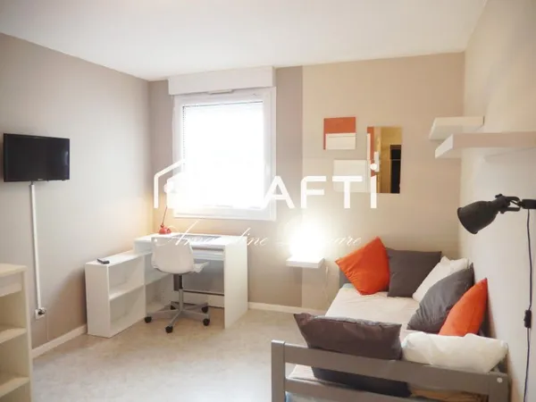 STUDIO ARRAS - MEUBLÉ - VENDU LOUÉ - IDÉAL INVESTISSEUR
