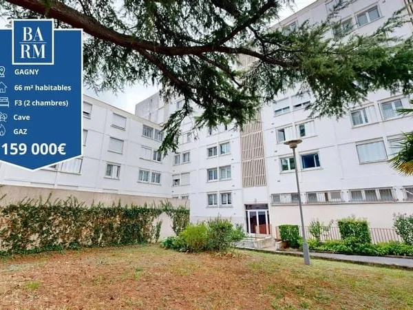 Appartement 4 pièces 66 m²