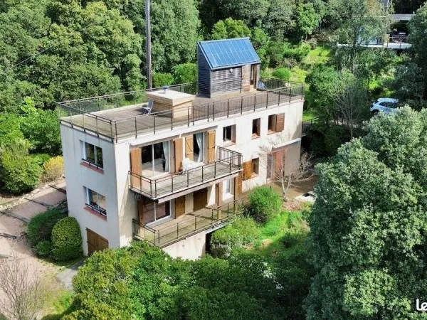 Superbe maison d'architecte avec vue mer