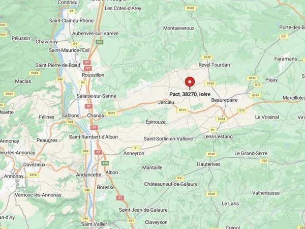 Terrain à vendre à Pact (38270) : 550 m² pour 59 900 € - Cons...