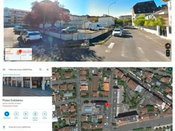Parking aérien Rue Livron PAU/parking avec barrière sécurisé dans une résidence