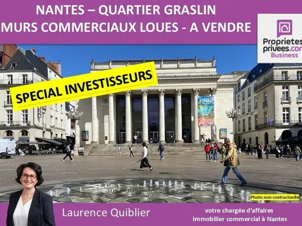 NANTES - MURS COMMERCIAUX OCCUPES - IDEAL INVESTISSEUR