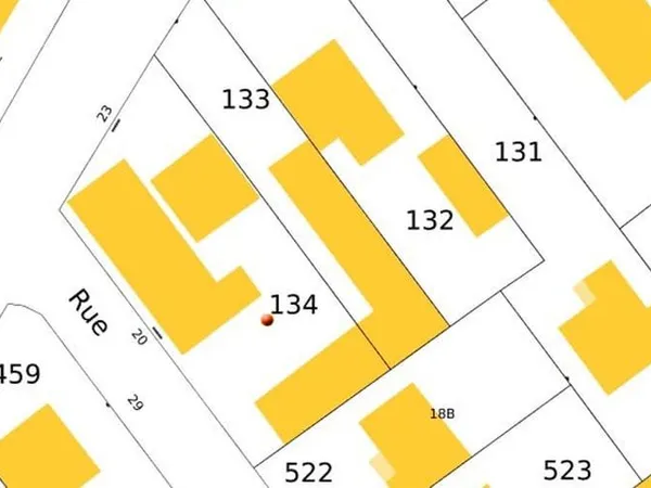 Terrain 998 m²