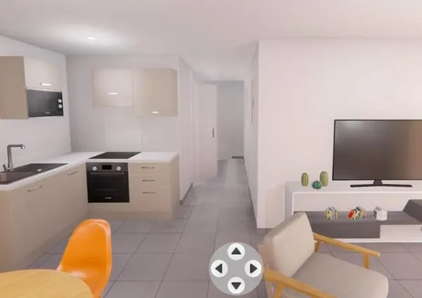 Appartement 3 pièces 63 m²