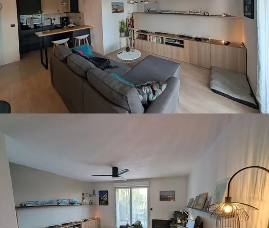 Appartement T2 avec parking avec borne VE, terrasse et jardin