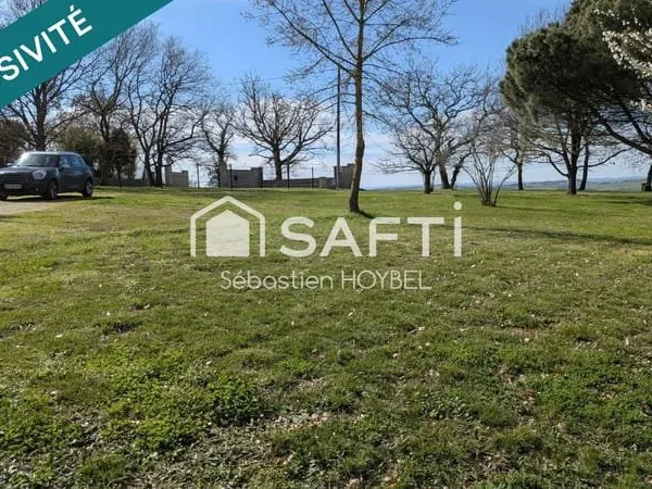 Terrain de 640 m² - Beaumont-sur-Lèze, cadre verdoyant et paisible