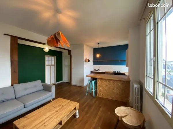 Location appartement T2 meublé - Rennes - Jacques Cartier