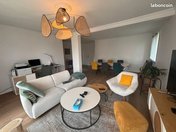Bel appartement 90m2 à Caen Saint-Gabriel/Verte Vallée