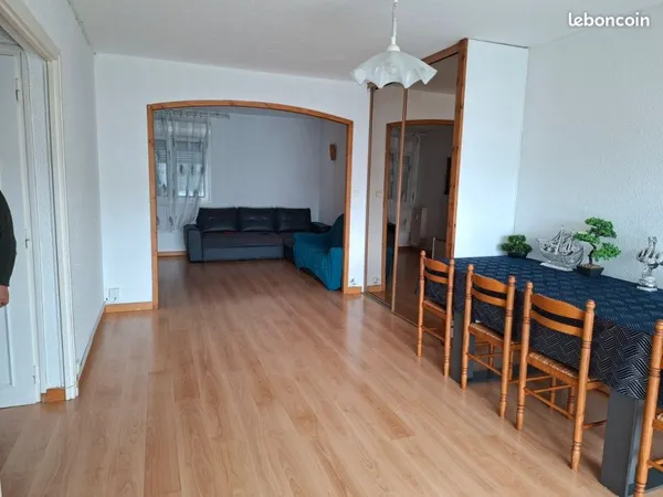 Appartement 73m2 T3bis très lumineux avec terrasse