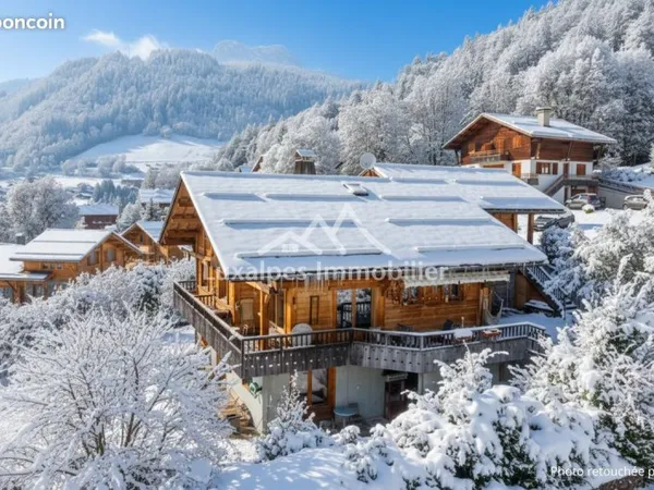 Le Grand-Bornand - Chalet proche du centre avec vue panoramique sur les Aravis