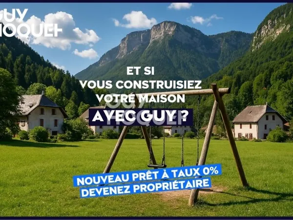 Terrain constructible 510 m² éligible prêt à taux zéro (PTZ) LOT4