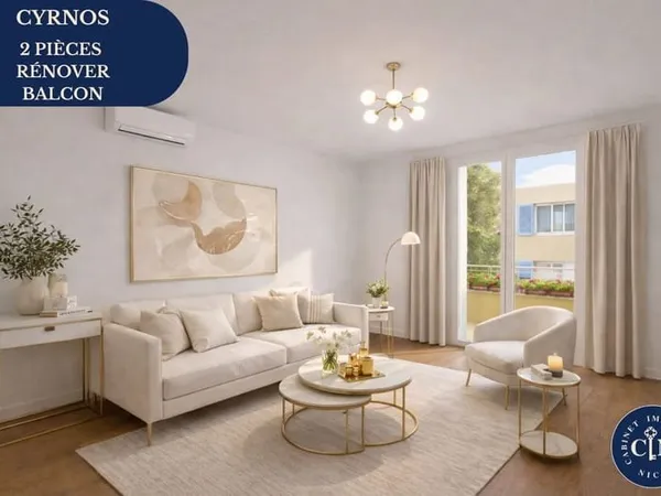Appartement 2 pièces - Entièrement rénové - Balcon - Quartier Ce