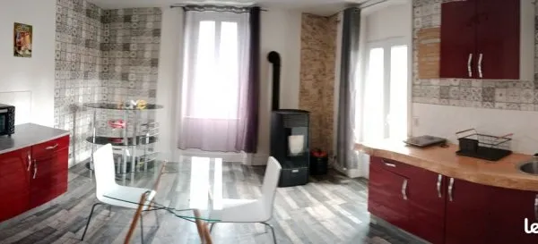 T3 70m2 meublé avec terrasse