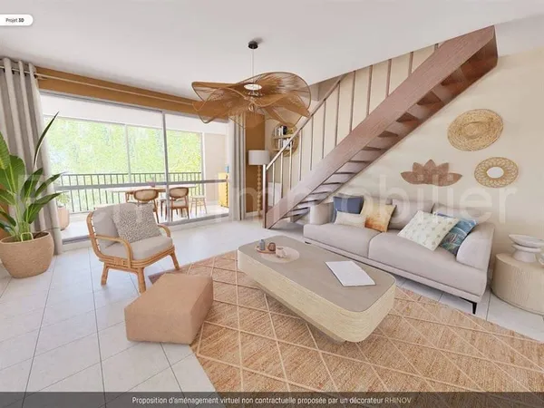 Duplex 3 pièces 76 m²