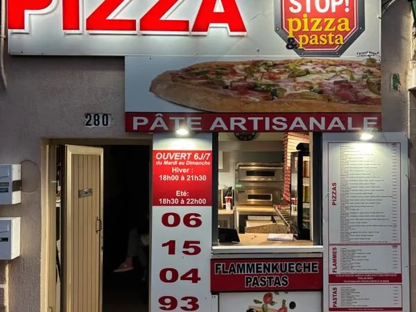Pizza à emporter et livraison à saisir