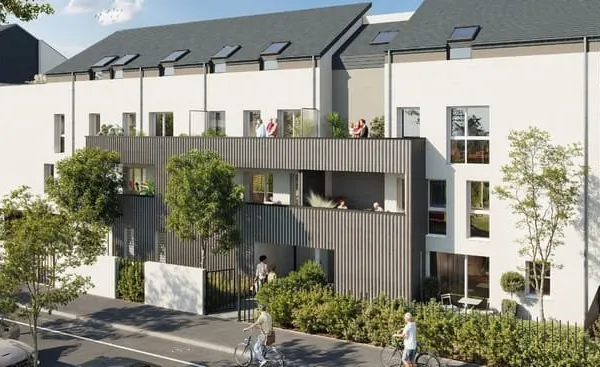 Angers Quartier Madeleine-St Léonard au coeur d'un cadre vert