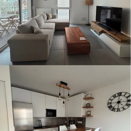 T2 meublé récent centre Annecy - balcon, garage, proche Genève