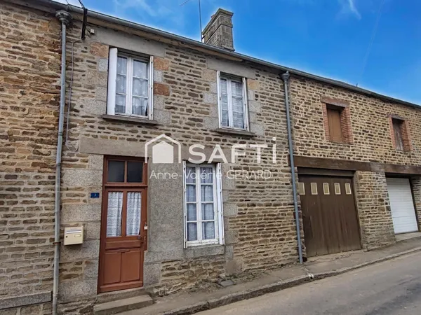 Maison 58m² avec garage+jardin, proche commodités