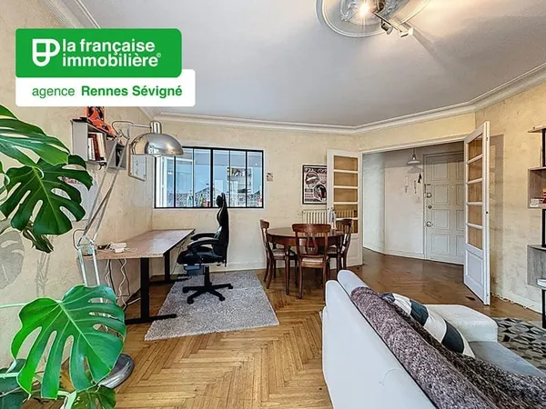 Appartement Rennes 4 pièces - Quartier Fac de Droit - Garage