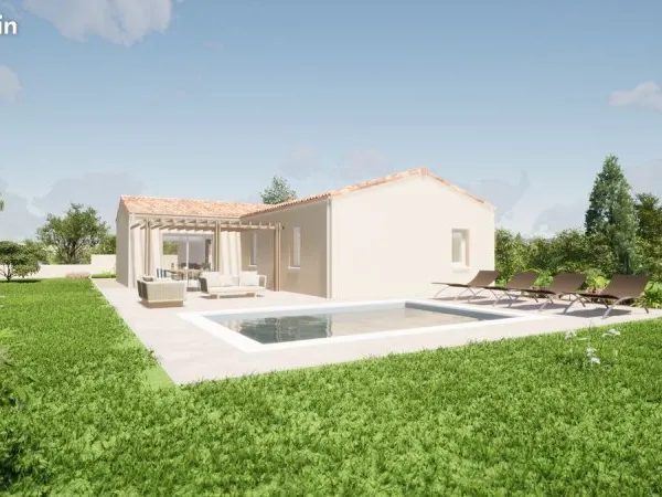 Maison 2 chambres 70m² + garage de 17m²