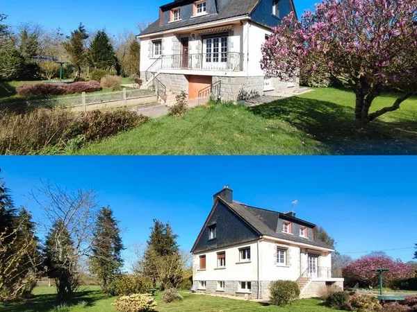 Maison Néo-Bretonne avec grand terrain