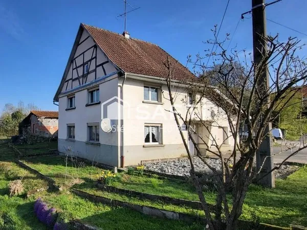 Maison de 119m2 avec 3 chambres sur un terrain de 1659m2
